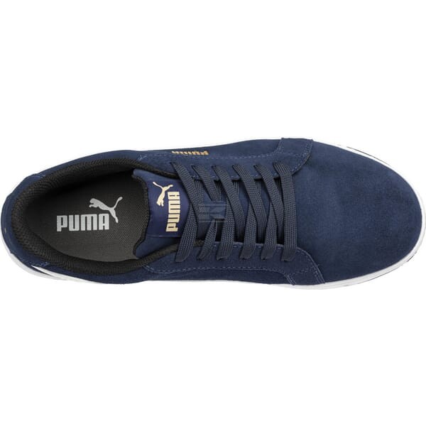 Półbuty Iconic Suede granatowe 64002039 | Exvi
