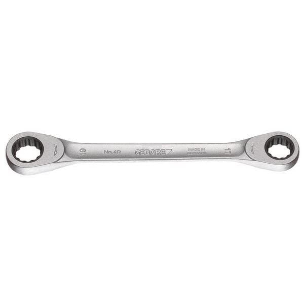 Klucz oczkowy z grzechotką 10x13 mm 4R1013GED | Exvi