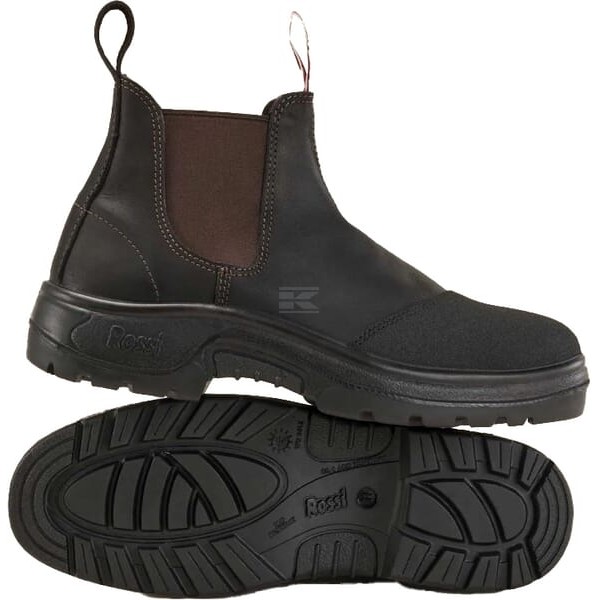 Buty Dealer, Safety, ciemny brąz, 795 ROS79505 | Exvi