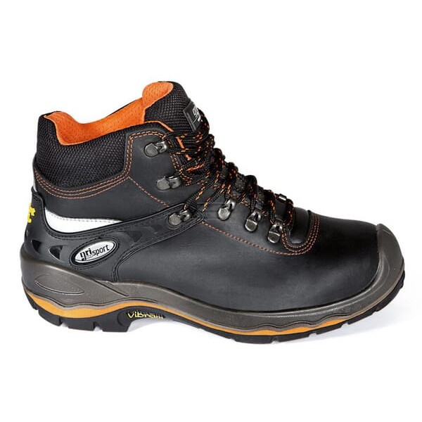 Trzewiki ochronne, czarny/pomarańczowy, S3 7200336 | Exvi