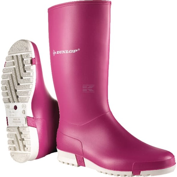 Kalosze różowe, Sport Retail Dunlop K27211136 | Exvi