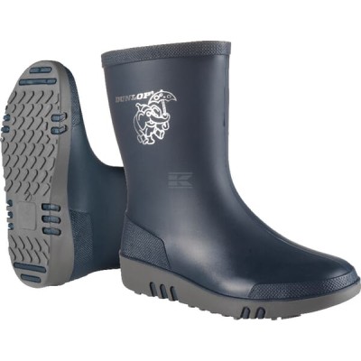 Kalosze dziecięce, niebiesko/szare, Dunlop K15171023 | Exvi