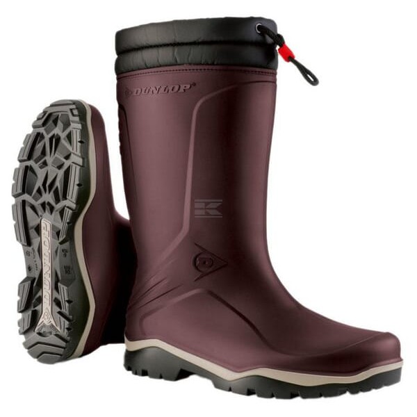 Kalosze dziecięce Blizzard Burgundy Dunlop MK0KV4524 | Exvi