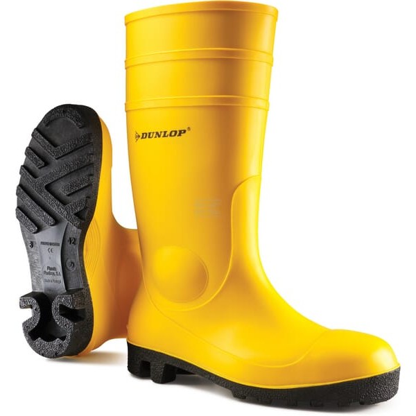 Kalosze żółte, S5, Protomastor Dunlop 142YP41 | Exvi