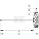 Wkrętak imbusowy Torx® KTX z uchwytem SLDT2143KTXT20 | Exvi