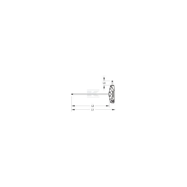 Wkrętak imbusowy Torx® KTX z uchwytem SLDT2143KTXT27 | Exvi