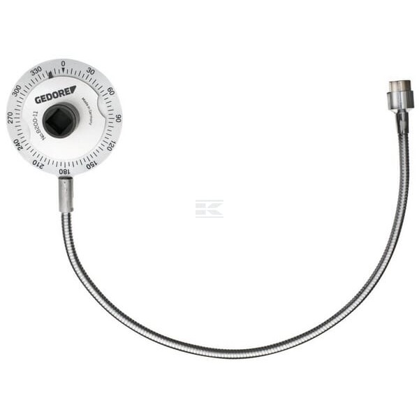 Przyrząd do pomiaru kąta obrotu Gedore, 1/2" DP820011 | Exvi