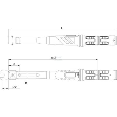 Klucz dynamometryczny Dremaster Gedore SLDMSE300 | Exvi