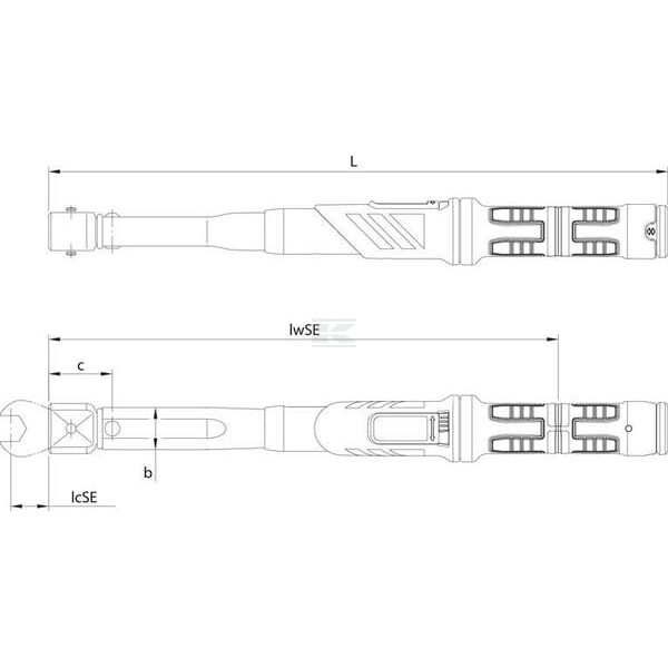 Klucz dynamometryczny Dremaster Gedore SLDMSE300 | Exvi