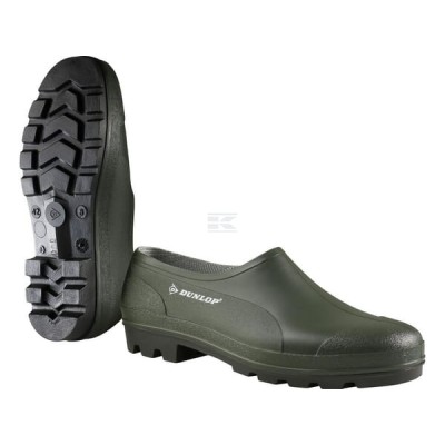Chodaki gumowe, zielone, Wellie Dunlop B3506113536 | Exvi