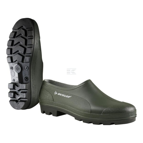 Chodaki gumowe, zielone, Wellie Dunlop B3506113536 | Exvi