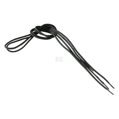 Sznurowadła czarno/szare 140 cm (10 par) 25MF | Exvi