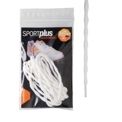 Sznurowadła białe Sport plus 47120101 | Exvi