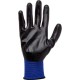 Rękawice robocze, niebieskie, Nylon 13G KG0400307 | Exvi