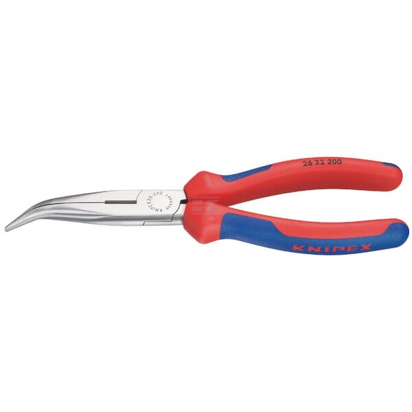Szczypce wydłużone odgięte Knipex, 200 mm TA2622200 | Exvi