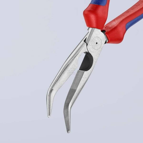Szczypce wydłużone odgięte Knipex, 200 mm TA2622200 | Exvi