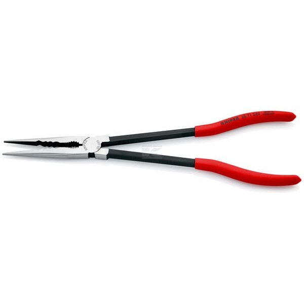 Szczypce płaskie montażowe, proste 280 mm TA2871280 | Exvi