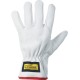 Rękawice robocze, białe skórzane Protect KG0300808 | Exvi
