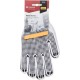 Rękawice robocze, 2 pary, białe KG0700407P002 | Exvi