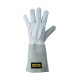 Rękawice robocze z szarej skóry, Protect KG0800308 | Exvi