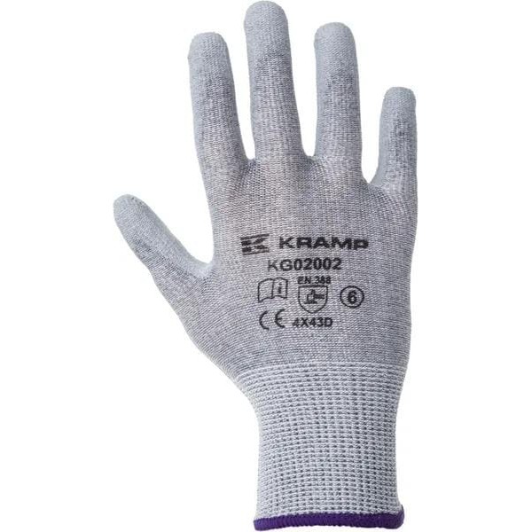 Rękawice odporne na przecięcie, szare KG0200206 | Exvi