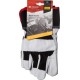 Rękawice robocze, czarno/białe skóra KG0300408 | Exvi