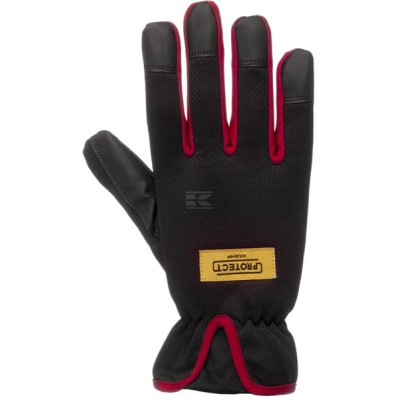 Rękawice robocze, czarno/czerwone KG0101407 | Exvi