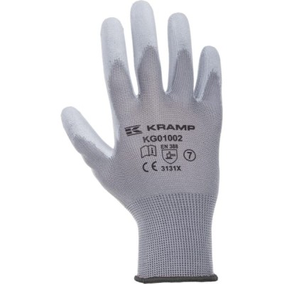 Rękawice robocze roz. 10/XL szare, op. KG0100210P120 | Exvi