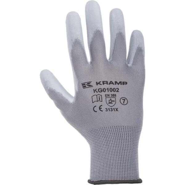 Rękawice robocze roz. 10/XL szare, op. KG0100210P120 | Exvi