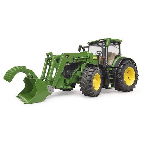 Ciągnik John Deere 7R z ładowaczem czołowym U03151 | Exvi