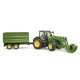 Ciągnik John Deere 7R 350 z ładowaczem U03155 | Exvi