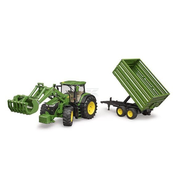 Ciągnik John Deere 7R 350 z ładowaczem U03155 | Exvi