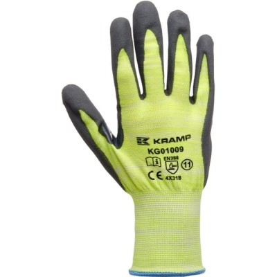Rękawice robocze roz. 9/L żółte KG0100909 | Exvi