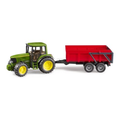 Ciągnik John Deere 6920 z przyczepą wywrotką U02057 | Exvi