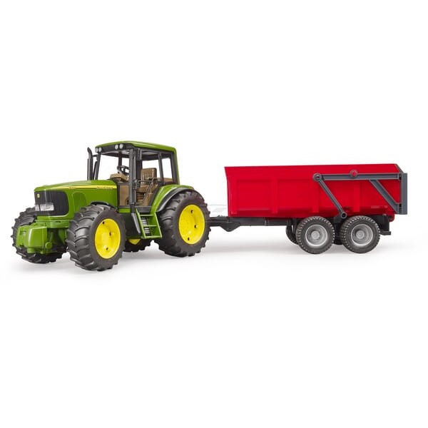 Ciągnik John Deere 6920 z przyczepą wywrotką U02057 | Exvi