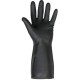 Rękawice robocze, czarne, bawełna L 33 cm 209502007 | Exvi