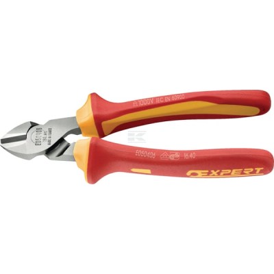 Szczypce ucinaczki boczne VDE 1000V 180 mm E050407 | Exvi