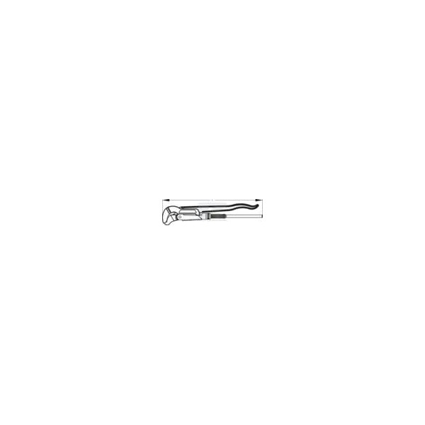 Klucz do rur Dako Gedore, 1" TA100010 | Exvi