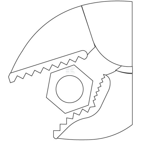 Szczypce Morse'a Gedore, 240 mm TA13710 | Exvi