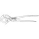 Szczypce do rur nastawne Gedore, czarne 10" TA14210TL | Exvi