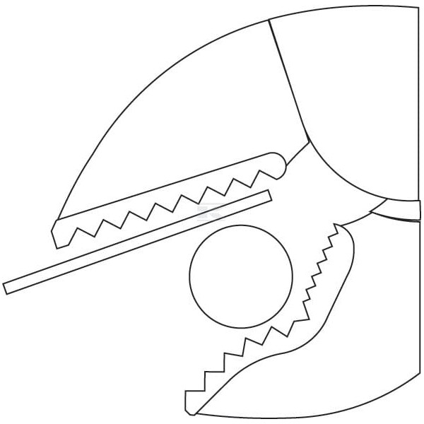 Szczypce Morse'a Gedore, 240 mm TA13710 | Exvi