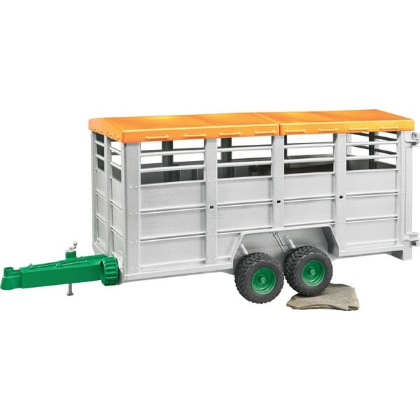 Przyczepa do transportu bydła + 1 krowa U02227 | Exvi