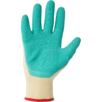 Rękawice powlekane lateksem, żółte KG0700207 | Exvi