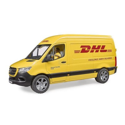 Samochód MB Sprinter DHL z kierowcą, Bruder U02671 | Exvi