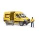 Samochód MB Sprinter DHL z kierowcą, Bruder U02671 | Exvi