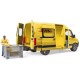 Samochód MB Sprinter DHL z kierowcą, Bruder U02671 | Exvi