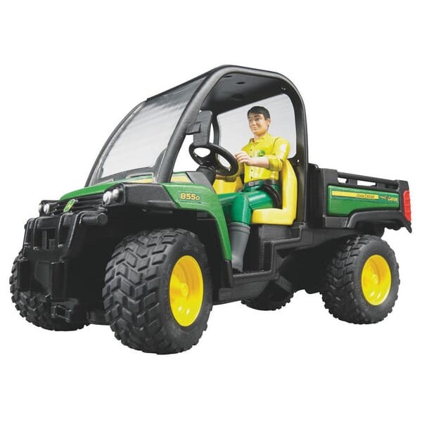 Zabawka John Deere Gator 855D z kierowcą U02490 | Exvi
