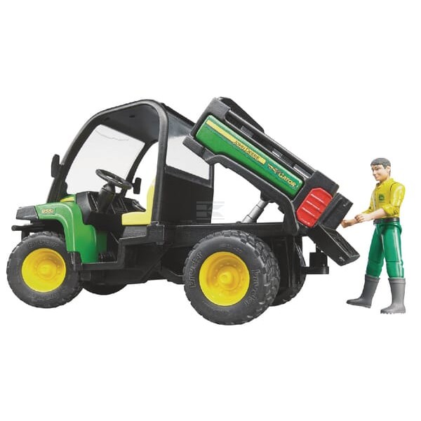 Zabawka John Deere Gator 855D z kierowcą U02490 | Exvi