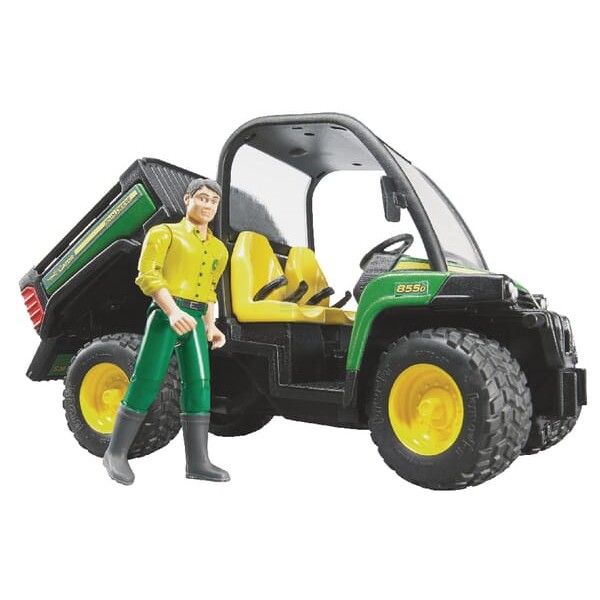 Zabawka John Deere Gator 855D z kierowcą U02490 | Exvi