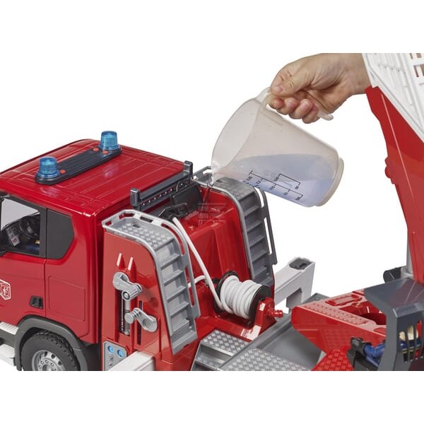 Wóz strażacki Scania Super 560R, Bruder U03591 | Exvi